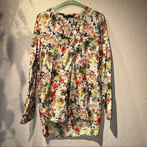 Zara Women Floral Blouse